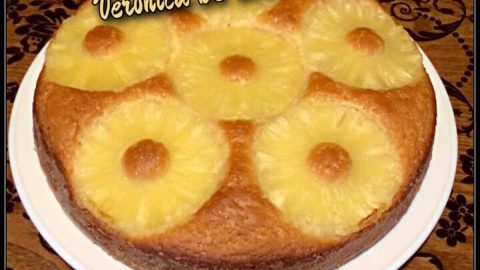 torta vegan all’ananas