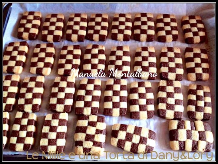 BISCOTTI A SCACCHI Le mille ricette
