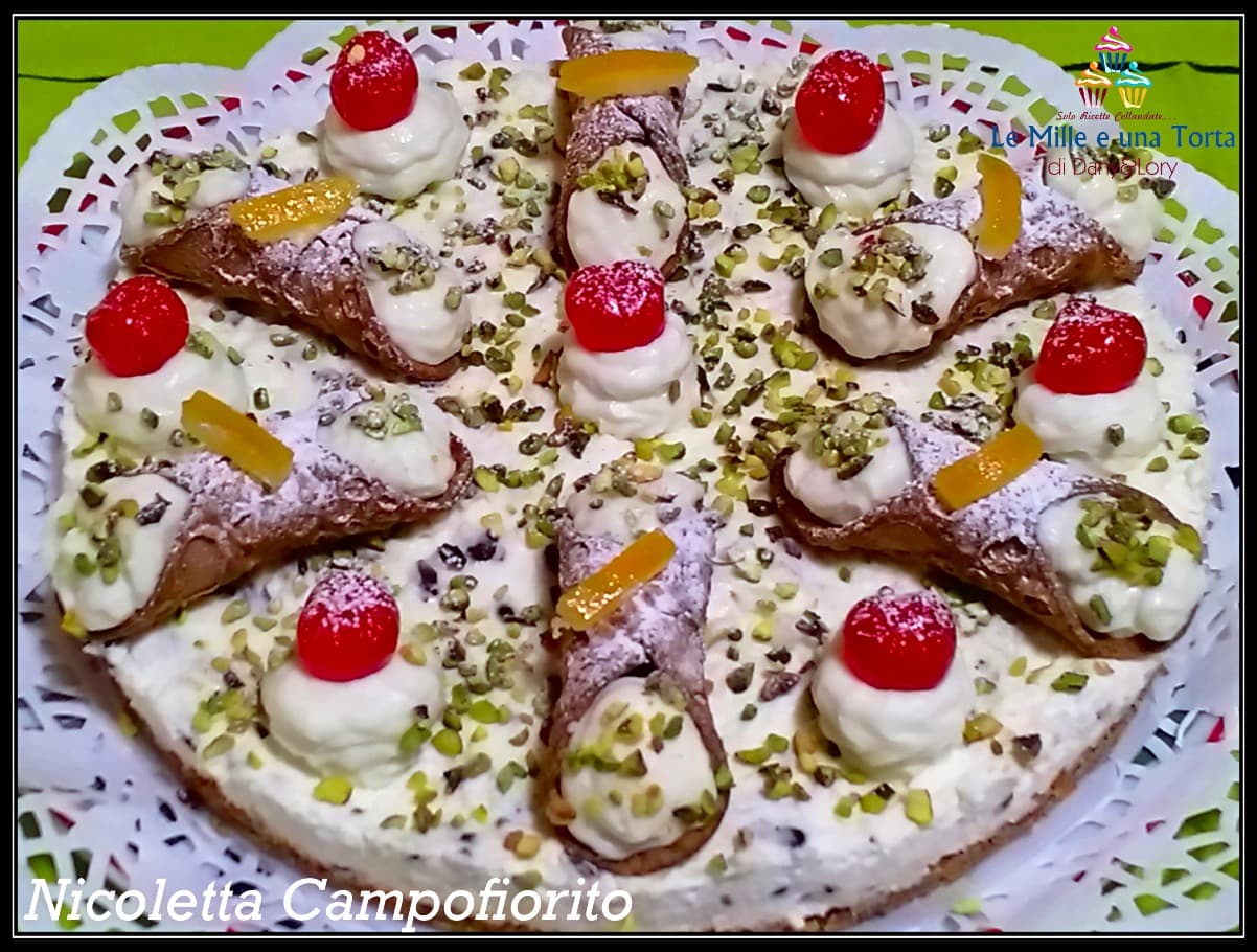 CHEESECAKE FREDDA - gusto CANNOLI SICILIANI
