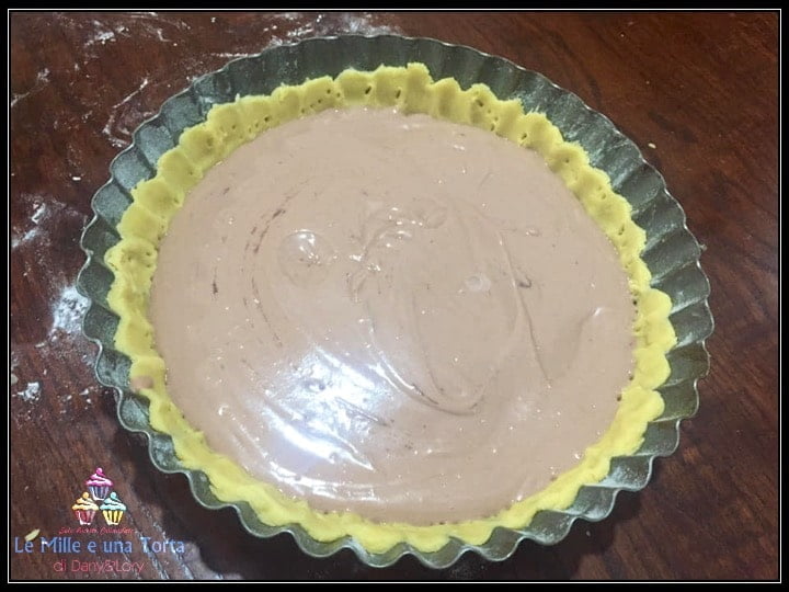 Crostata Golosa Ripiena Con Crema Di Ricotta Ai Cioccolatini Preparazione 2 1