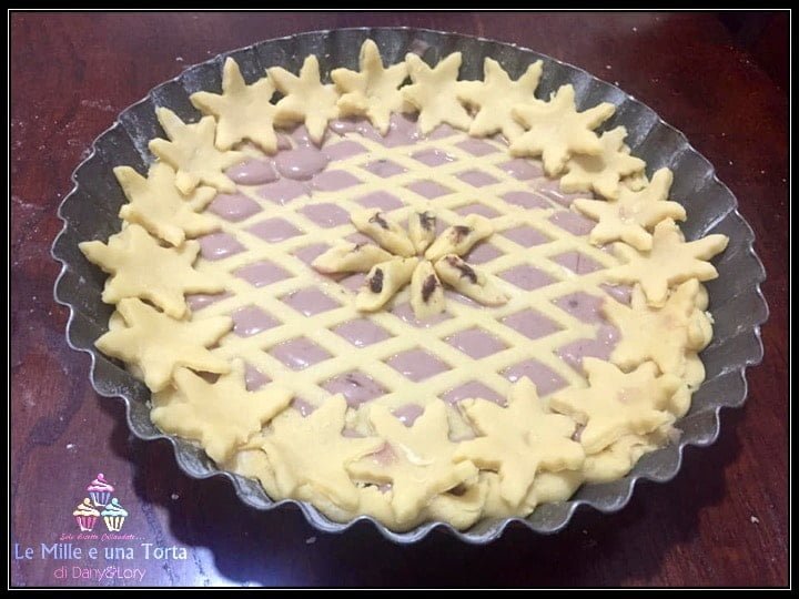Crostata Golosa Ripiena Con Crema Di Ricotta Ai Cioccolatini Preparazione 3 1