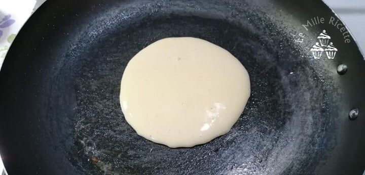 Pancakes Senza Burro Con Nutella Padella 2