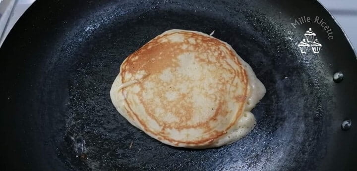 Pancakes Senza Burro Con Nutella Unottima Alternativa Per Una Colazione Golosa Cottura 2