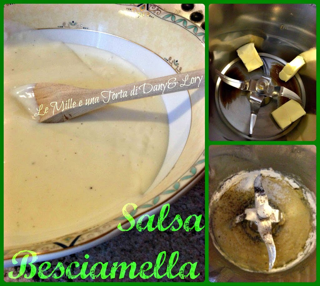 SALSA BESCIAMELLA – CON IL BIMBY