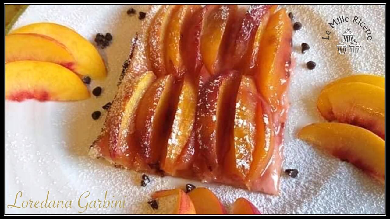 Sfogliata Di Pesche Pochi Ingredienti E 5 Minuti Di Preparazione