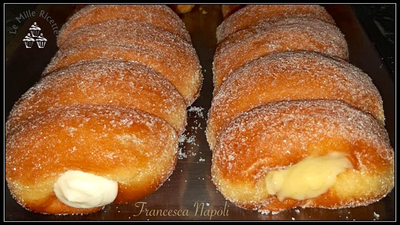 Torciglioni Fritti Golosissimi Dolci Siciliani Ripieni