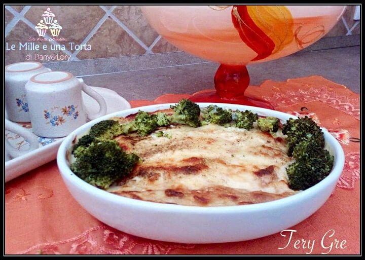 CRÊPES DI BROCCOLI E SALSICCIA