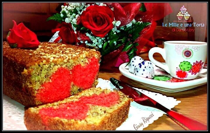 PLUMCAKE SAN VALENTINO ALLE NOCCIOLE