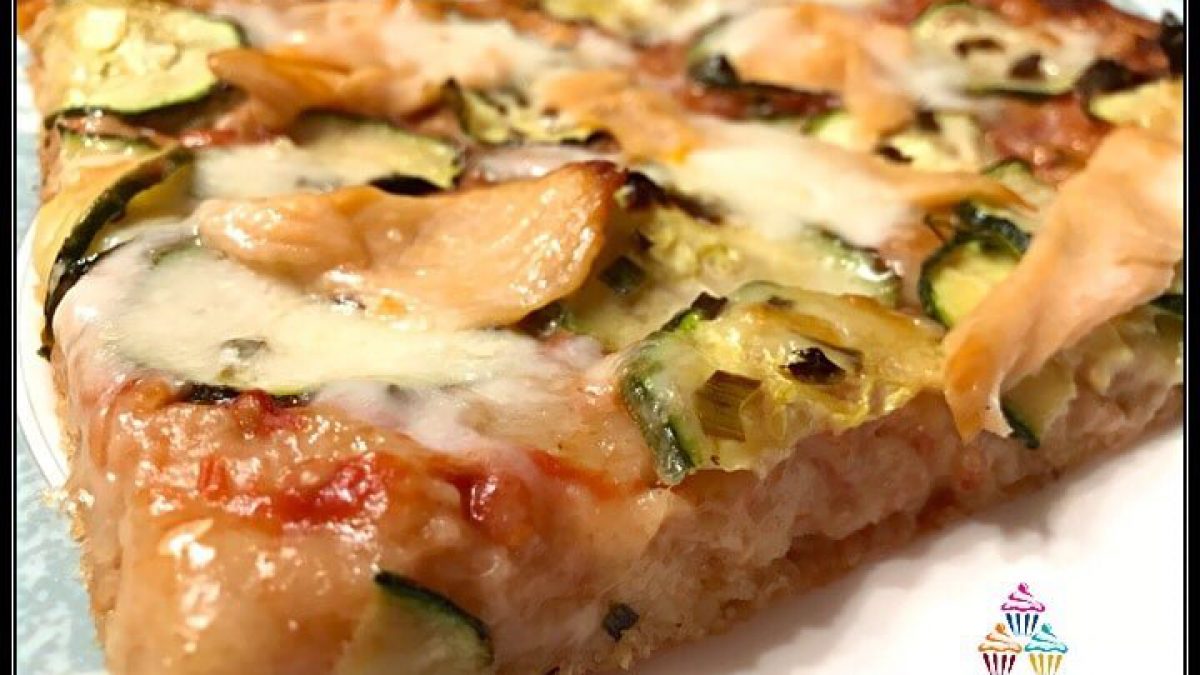 Pizza Bonci Con Zucchine E Salmone Ricetta Facilissima