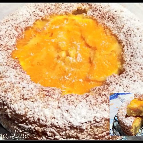 Torta Paradiso All’arancia Con Un Fantastico Trucco Per L’effetto Rovesciato