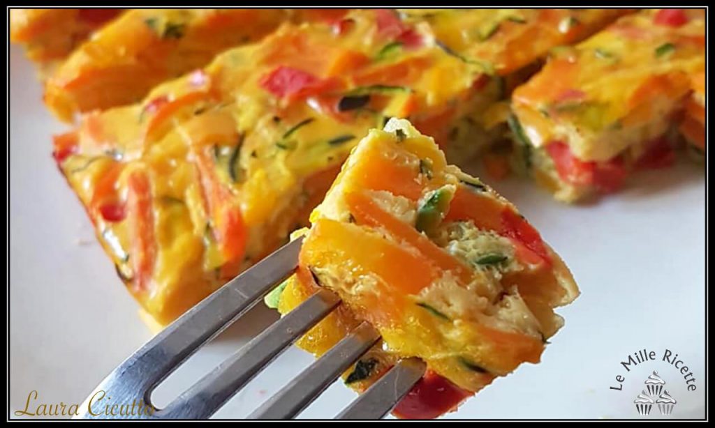 FRITTATA al FORNO con VERDURE light e sfiziosa Le mille ricette
