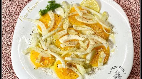 insalata di finocchi e arancia