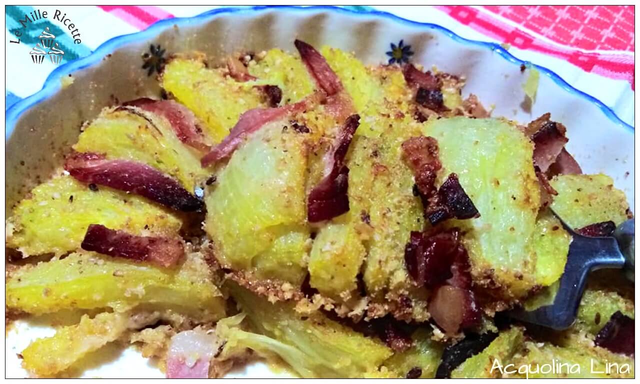 finocchi gratinati al forno