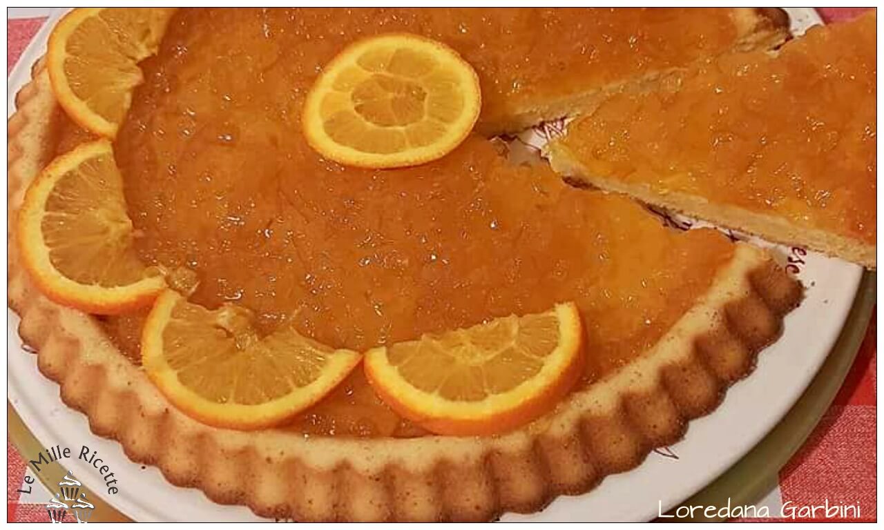 crostata morbida arancia