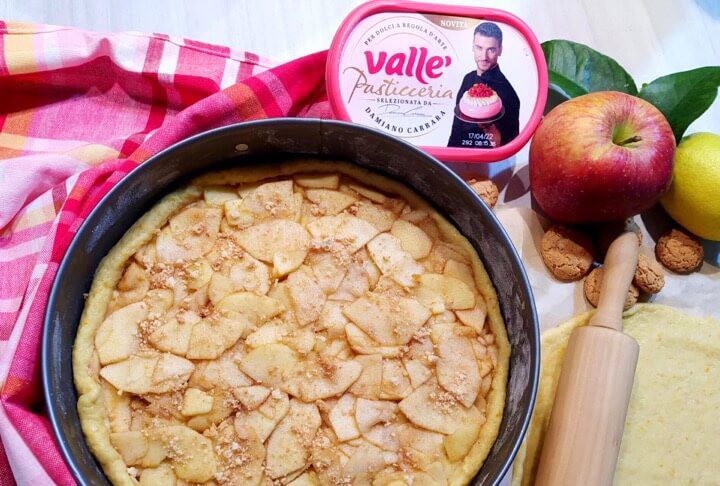 torta delizia di mele preparazione