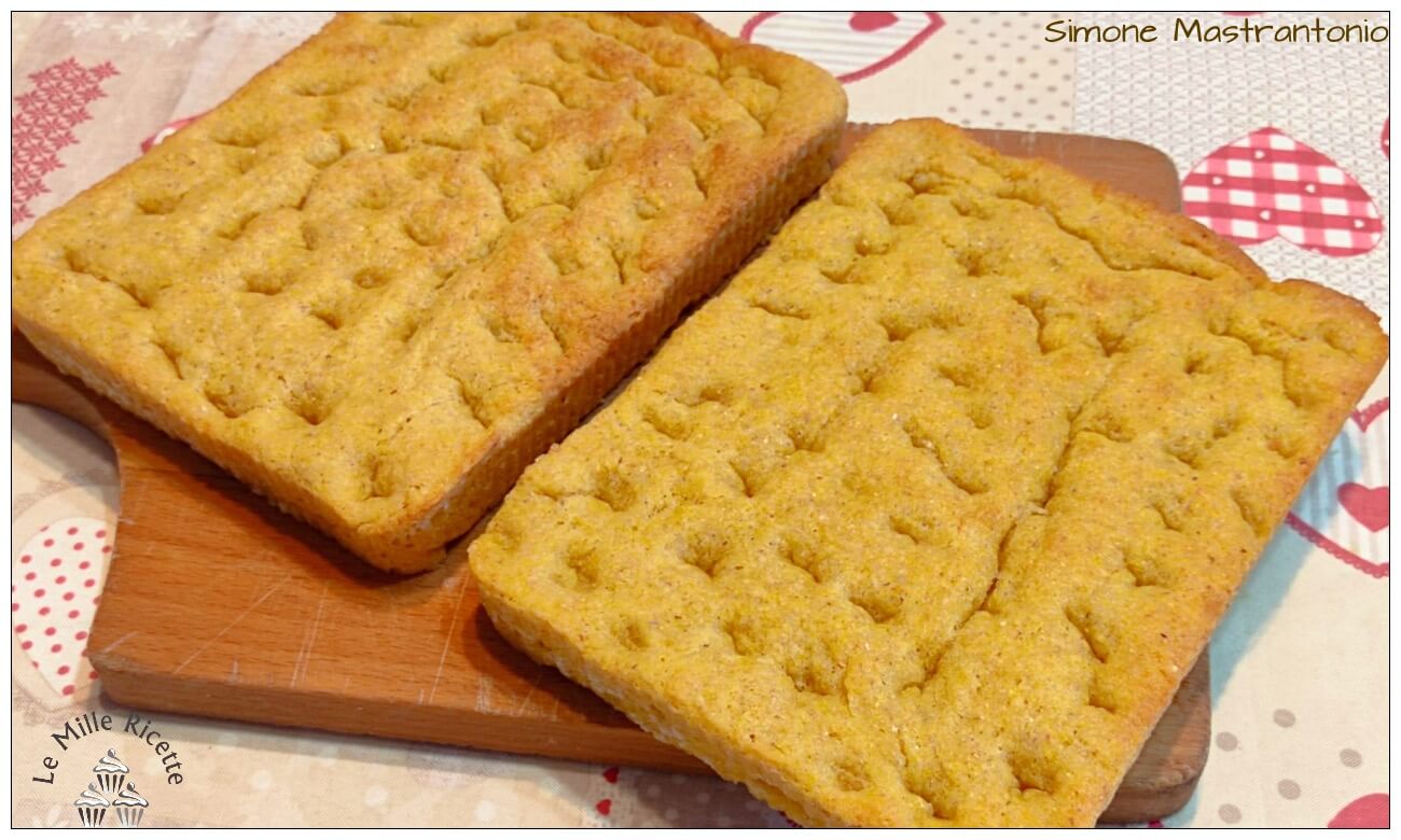 focaccia con farina di mais