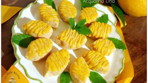 pasticcini al limone senza cottura