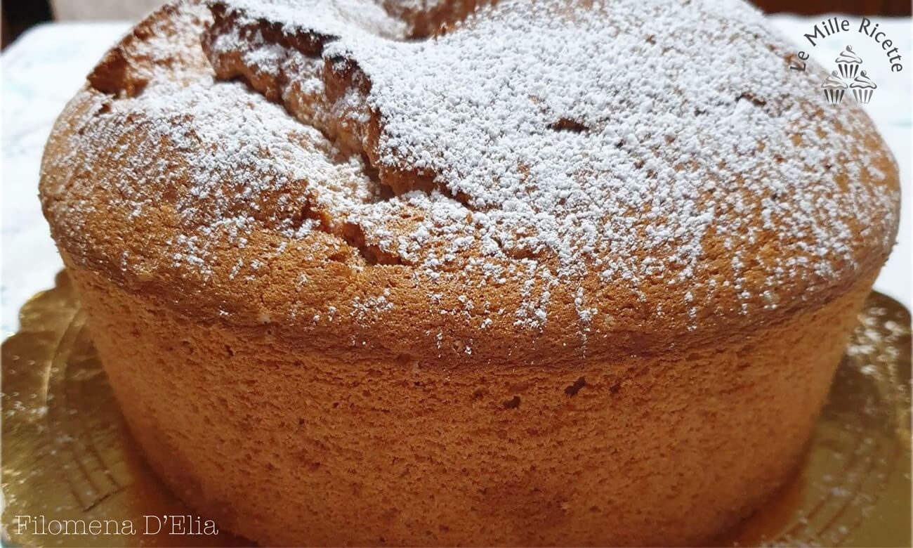 chiffon cake arancia e cacao