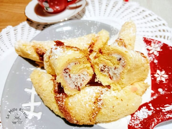 cornetti di pandoro ripieni