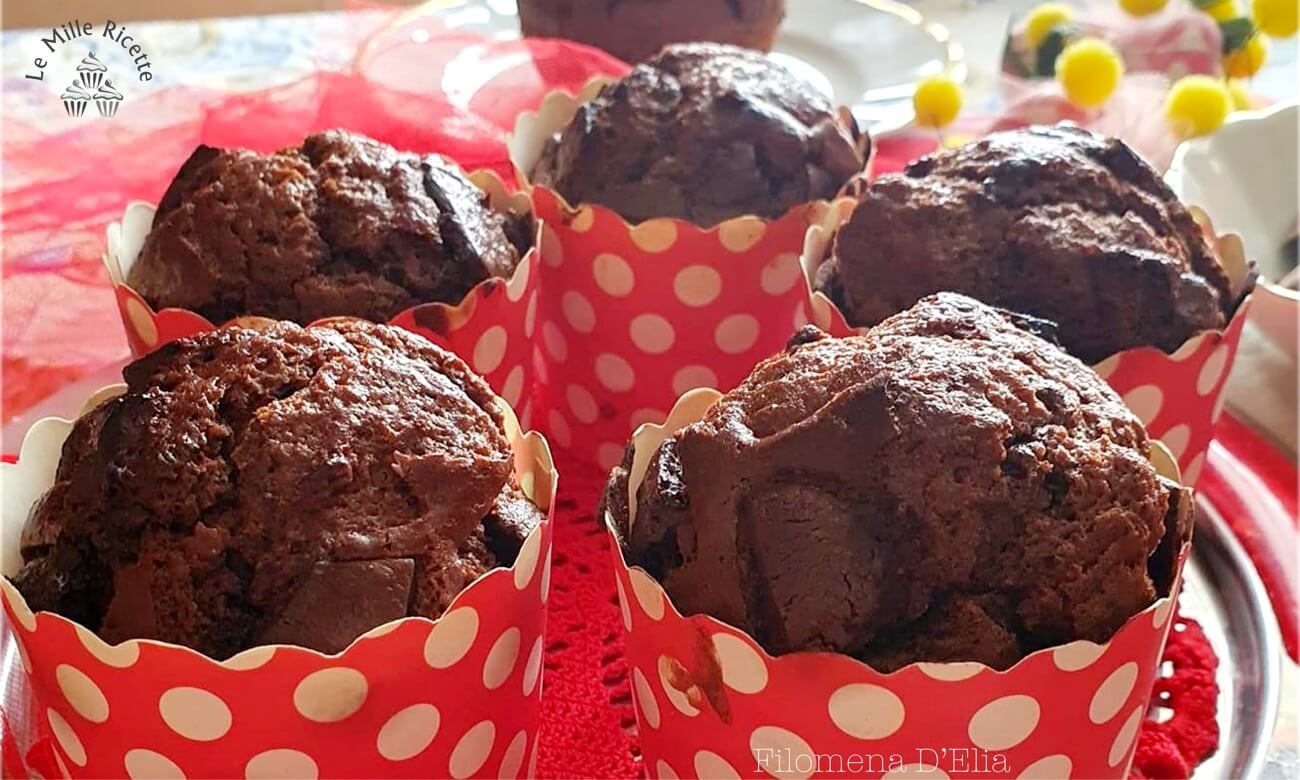 muffin cannella e cioccolato