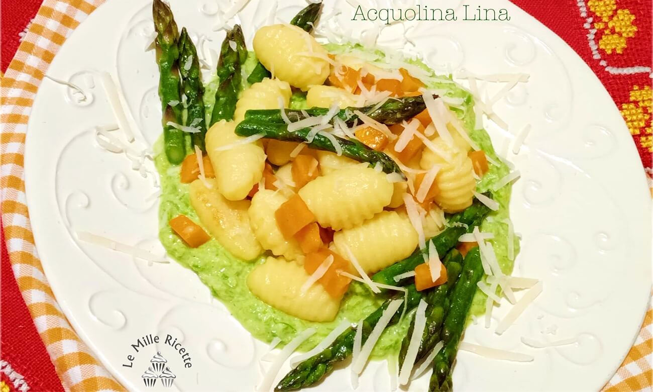 gnocchi con asparagi