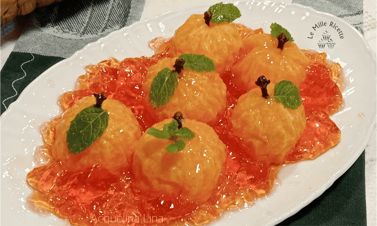 Mandarini in gelatina
