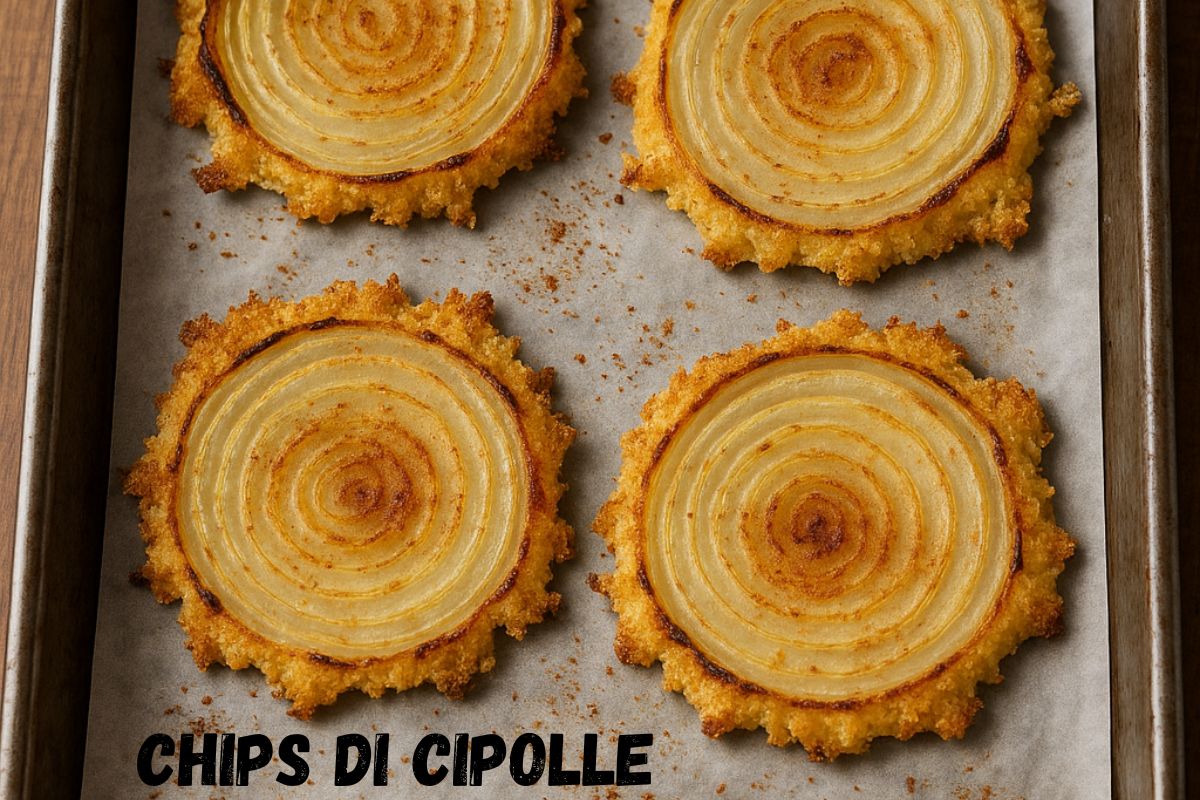 Chips di cipolle