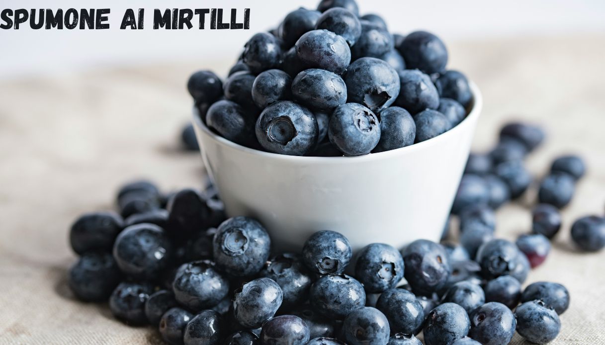 spumone di mirtilli