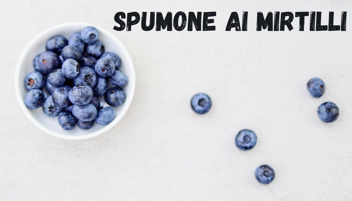 spumone di mirtilli
