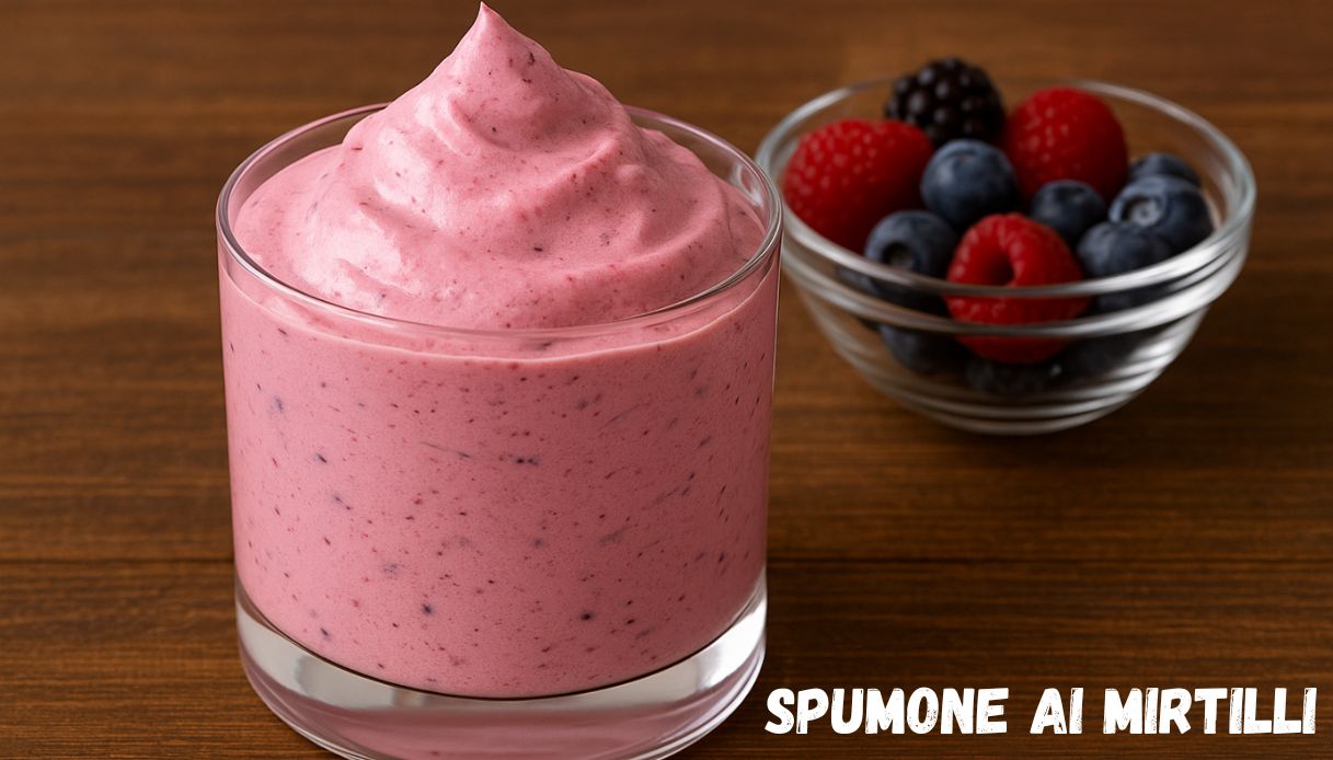 spumone di mirtilli