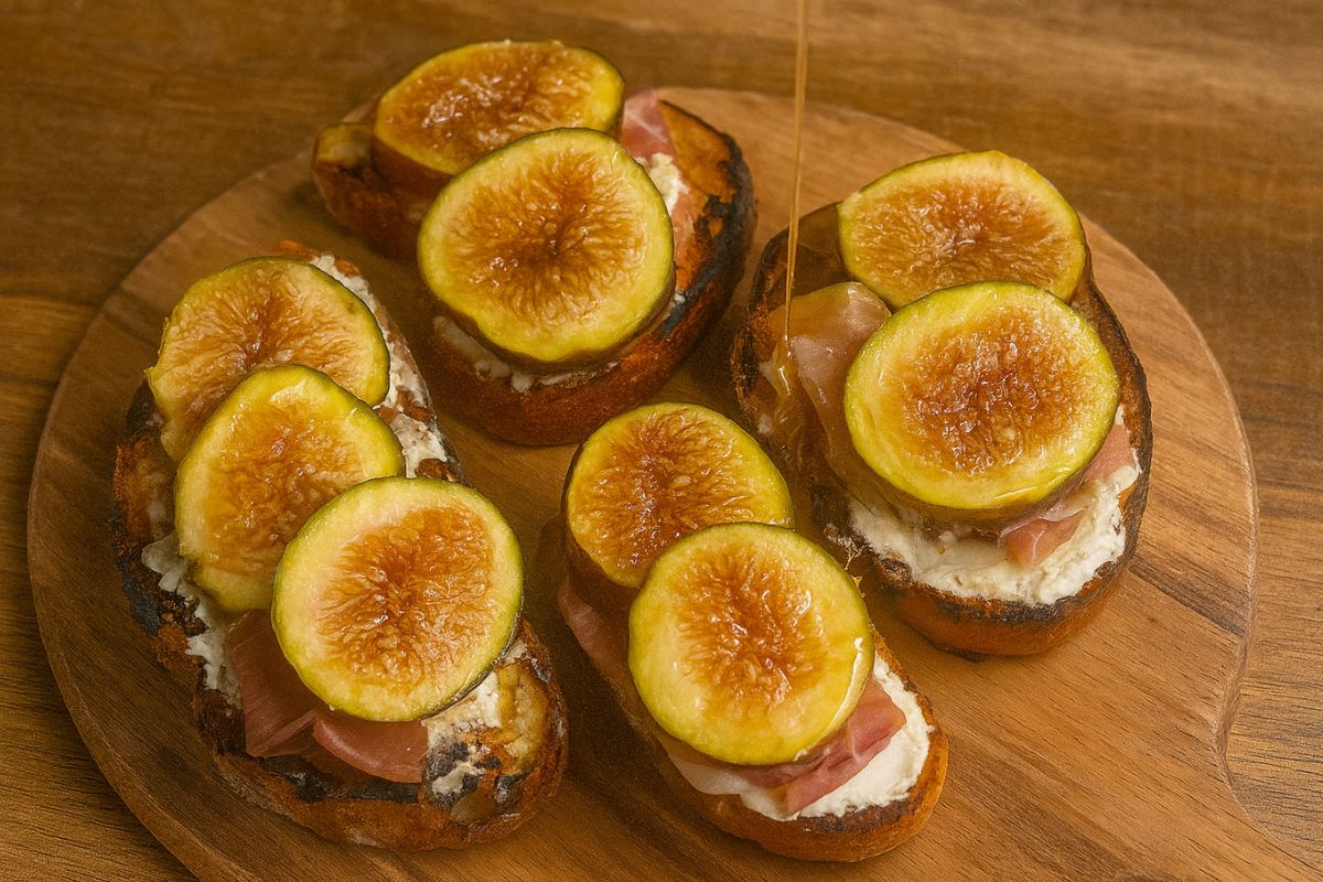 bruschette prosciutto crudo