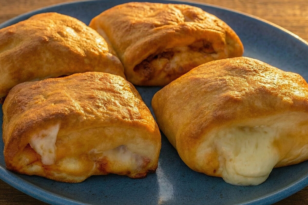 Panini pizza in friggitrice ad aria