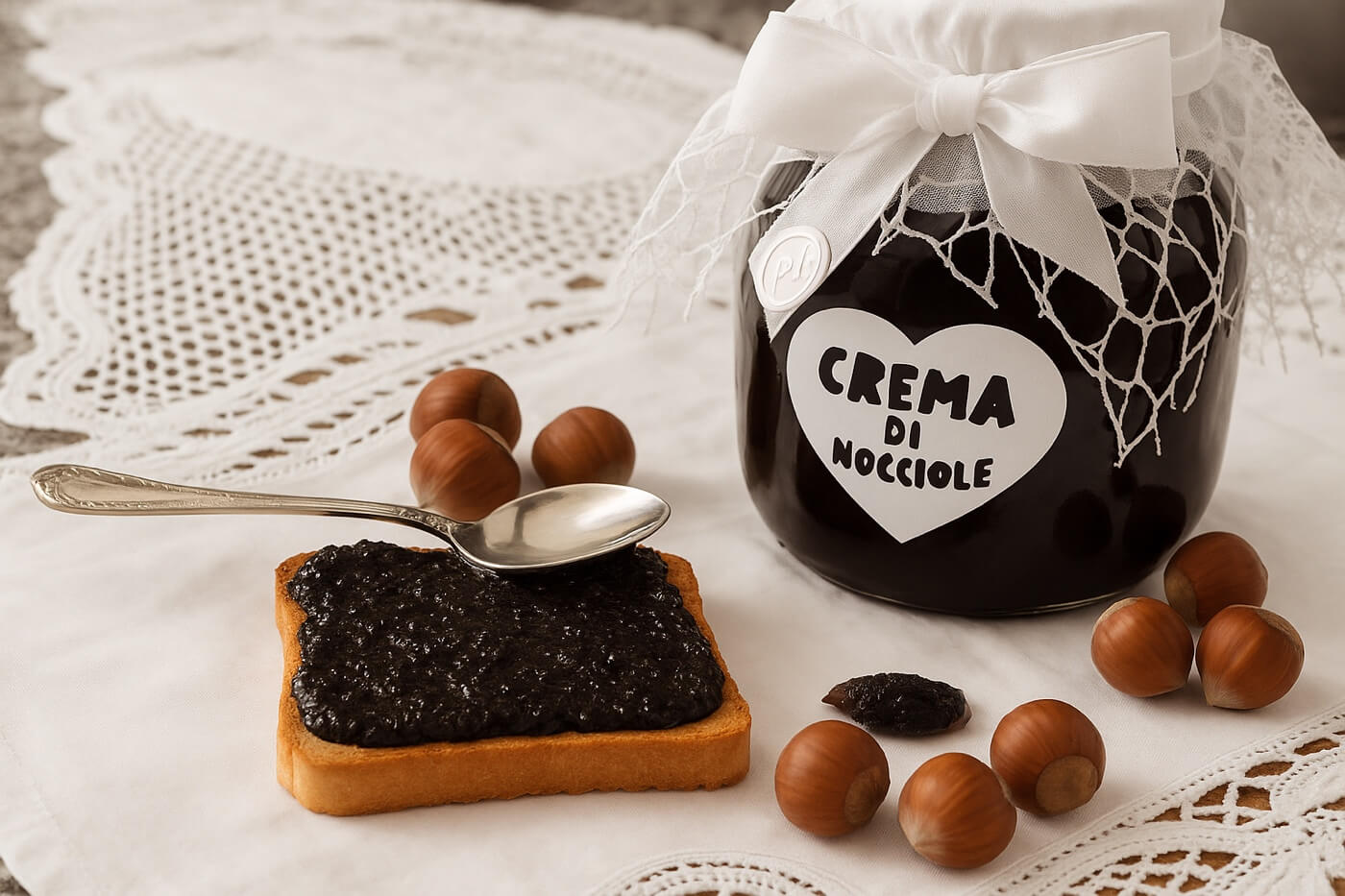Crema spalmabile alle nocciole