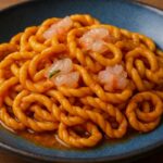 Lorighittas al ragù di crostacei ricetta