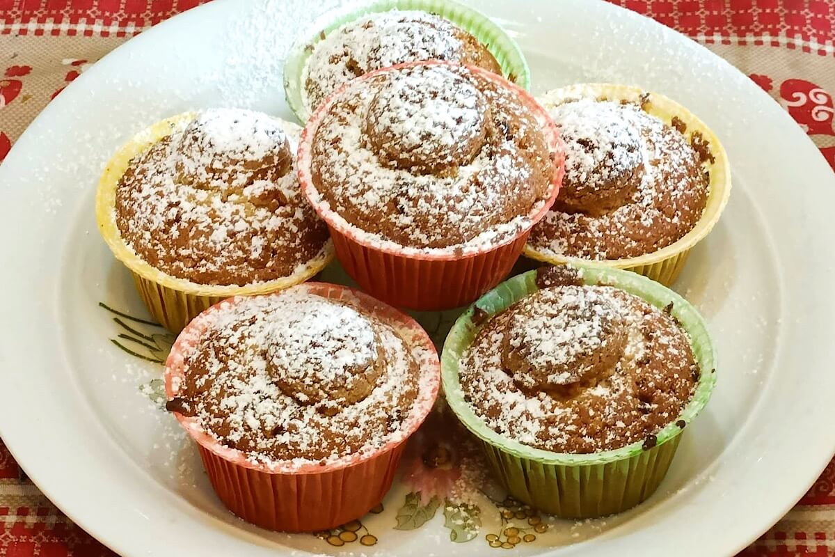Muffin agli amaretti