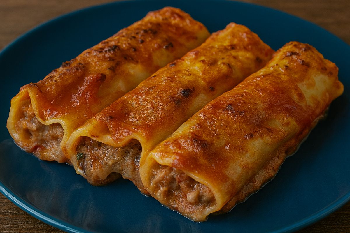 cannelloni in friggitrice ad aria ricetta