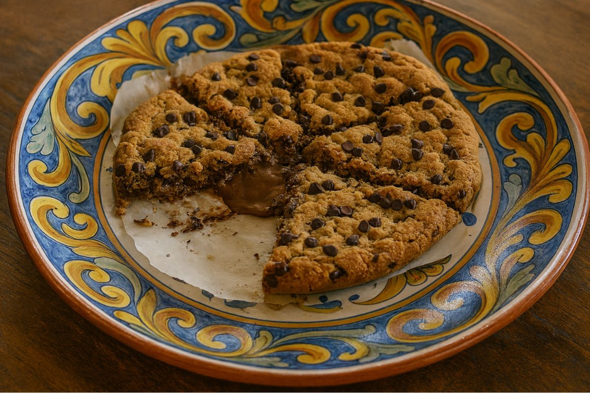 cookie pie in friggitrice ad aria