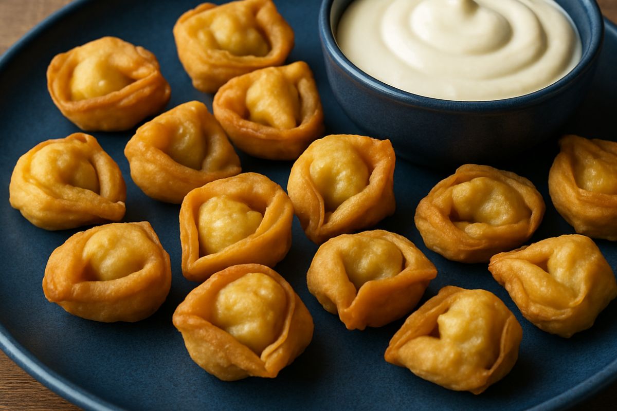 tortellini fritti in friggtrice ad aria