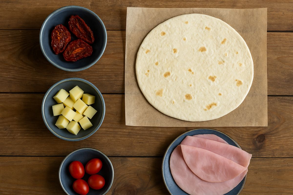 Piadina quiche ingredienti