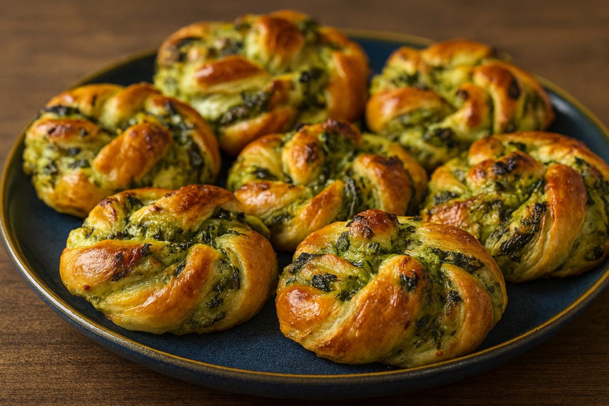 girelle di spinaci e ricotta