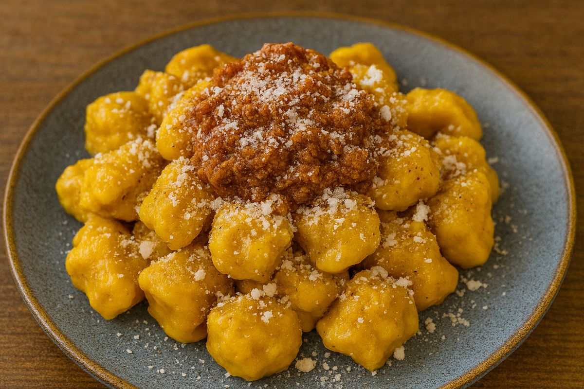 gnocchi di zucca con il Bimby