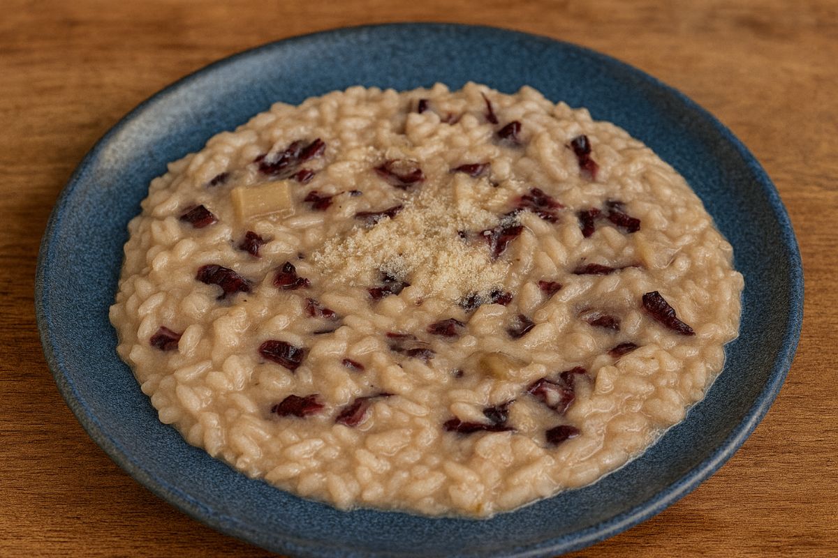 risotto al radicchio ricetta