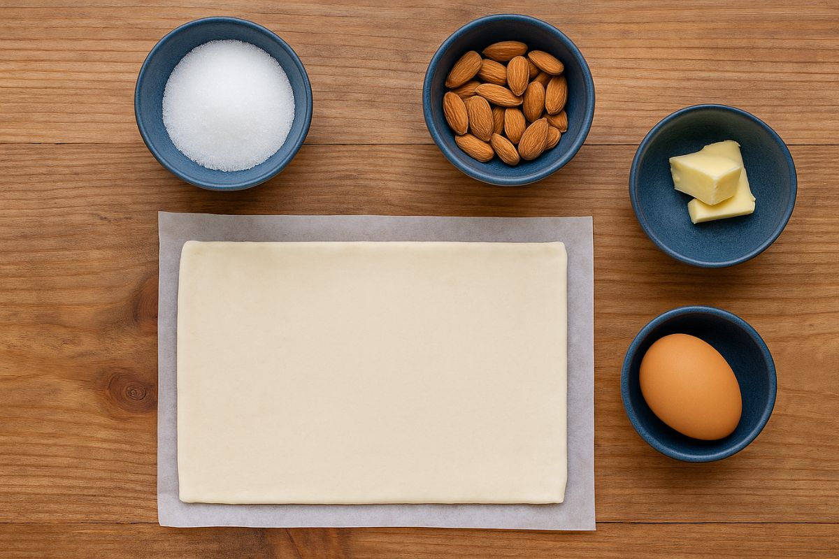 sfogliatine alle mandorle in friggitrice ad aria ingredienti