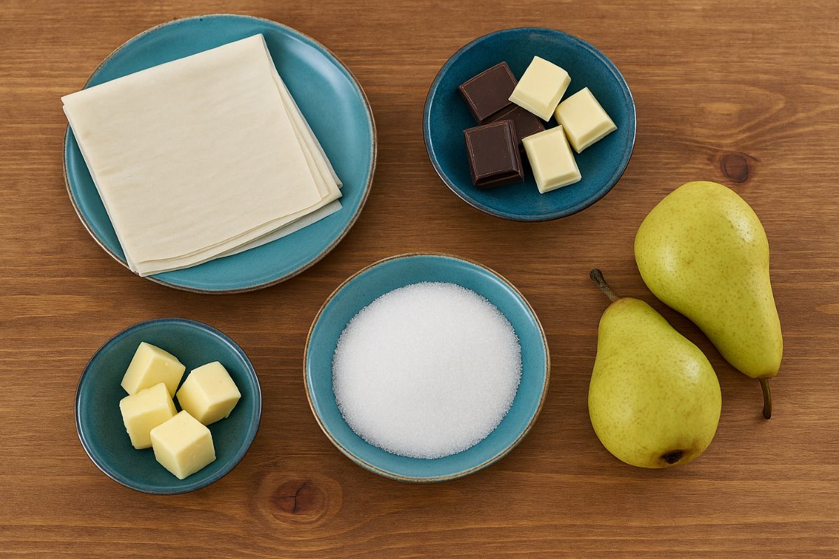 torta alle pere con il cioccolato ingredienti