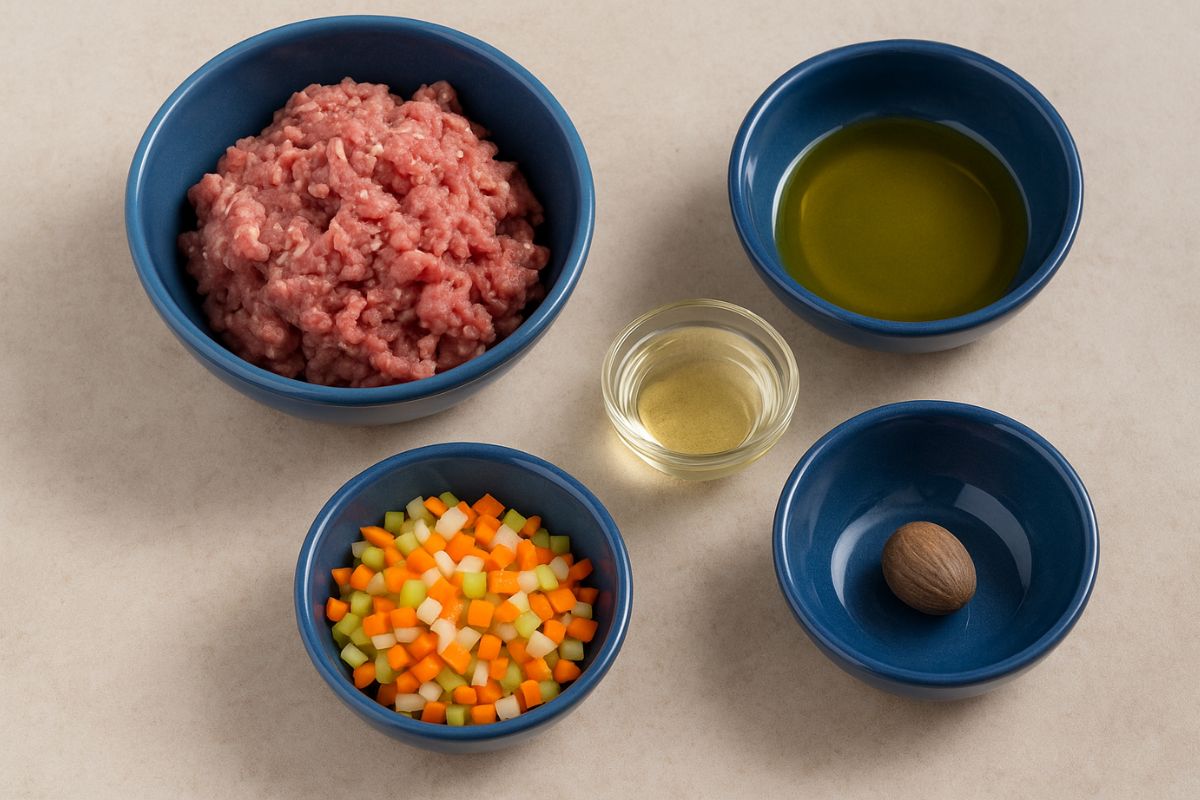 ragù bianco ingredienti