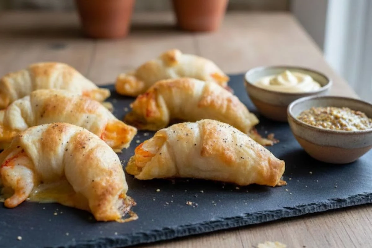Gamberi in sfoglia