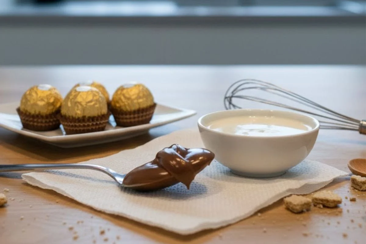 crema rocher con il Bimby ricetta