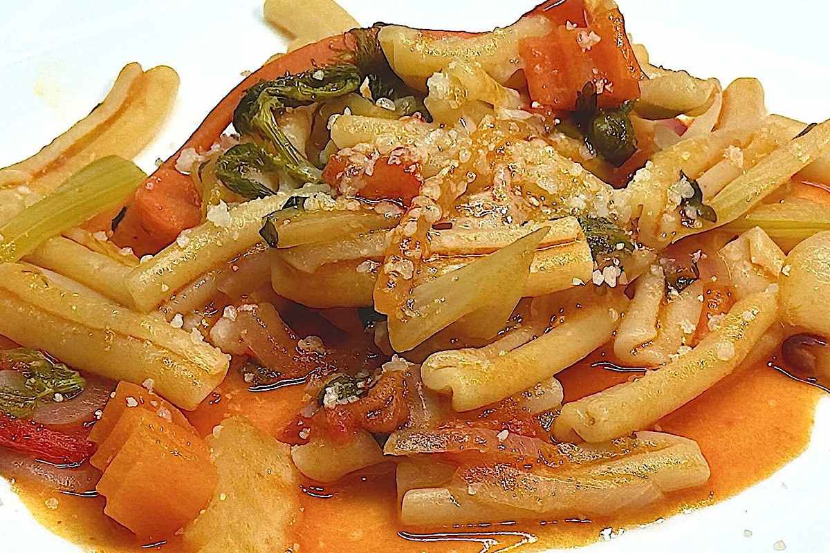 pasta con verdure
