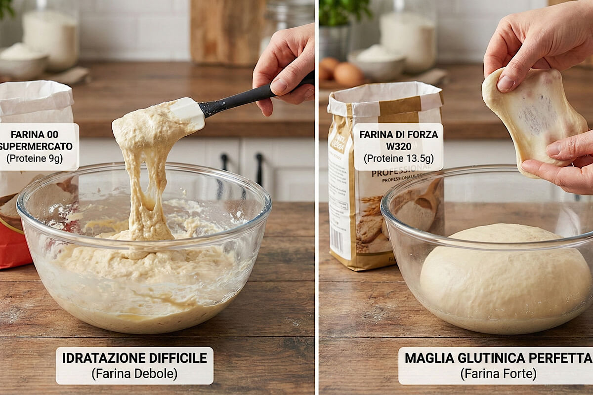 farina del supermercato
