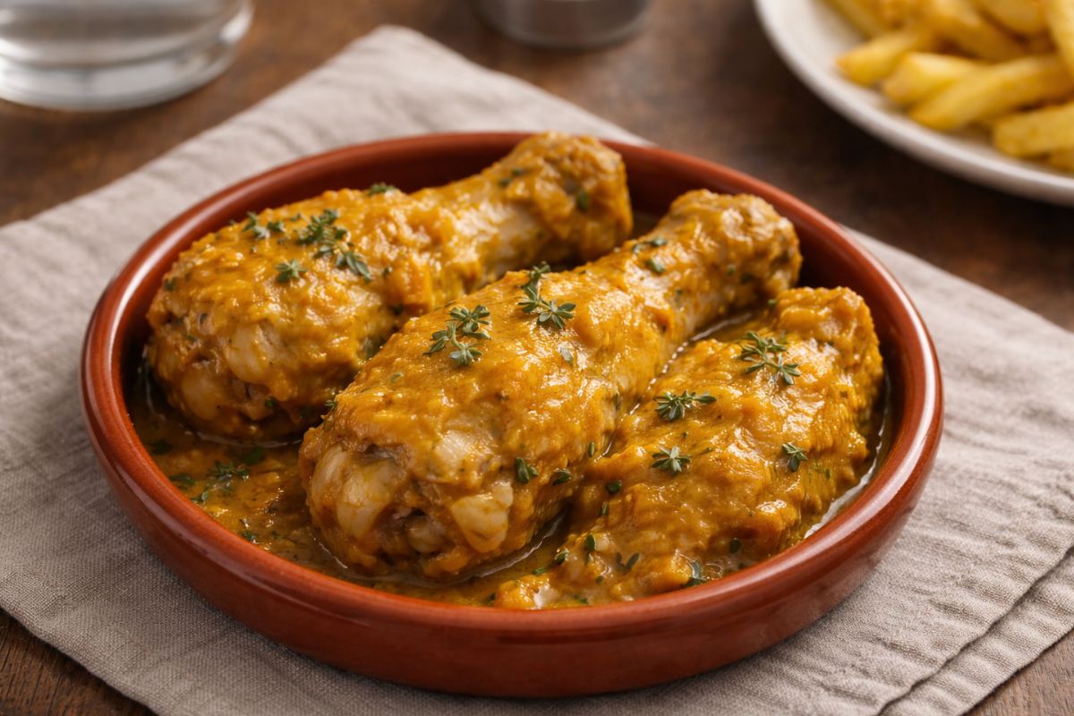 cosce di pollo stufate con il Bimby